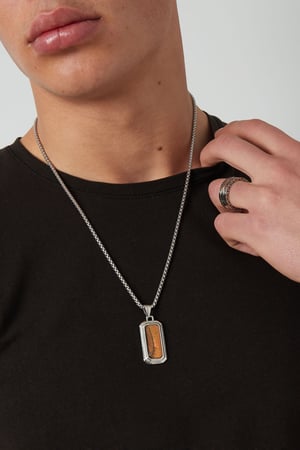 Men's necklace with pendant h5 Picture6
